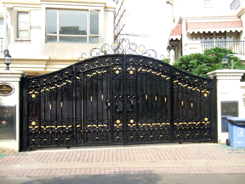 铁艺电动大门 铁艺电动大门